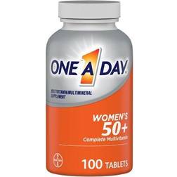 One-A-Day Women's 50 Complete Multivitamin/Multimineral Supplement 100 Tablets