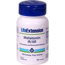 Life Extension Melatonin IR/XR (60 Capsules) 60 pcs