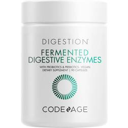 Codeage Codeage Fermented Digestive Enzymes Supplement with Probiotics Apple Cider Vinegar 90 Capsules 90 pcs