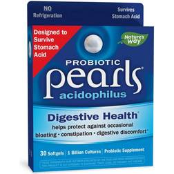 Enzymatic Therapy Probiotic Pearls Acidophilus 30 Softgels
