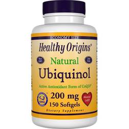 Healthy Origins Ubiquinol Kaneka QH 200 mg. 150 Softgels