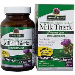 Nature's Answer Milk Thistle Seed Extract 120 Vegetarian Capsules 120 stk