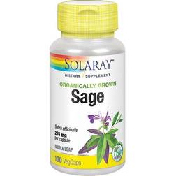 Solaray Sage 285 mg 100 VegCaps 100 pcs