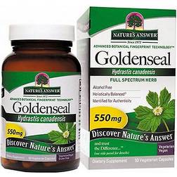 Nature's Answer Goldenseal Root 550 mg Set of 50