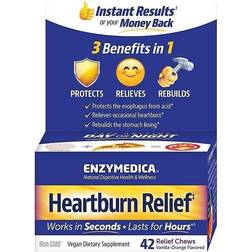 Enzymedica Heartburn Soothe Natural Orange 42 Chews