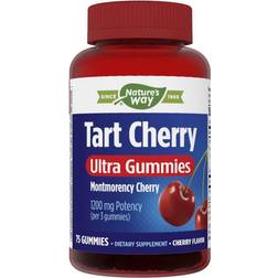 Enzymatic Therapy Tart Cherry Ultra Gummies Montmorency Cherry 1,200 MG (75 Gummies)