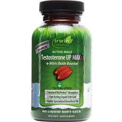 Irwin Naturals Testosterone Up Max3 Nitric Oxide Booster 60 Liquid Softgels