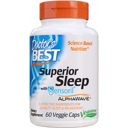 Doctor's Best Superior Sleep with Sensoril 60 Veggie Caps