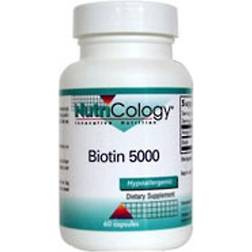 NutriCology Biotin 5000 60 Capsules