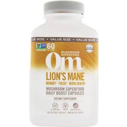 OM Lion's Mane Mushroom Superfood 180 Capsules 180 pcs