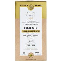 Enzymedica Aqua Biome Fish Oil Maximum Strength 60 Softgels