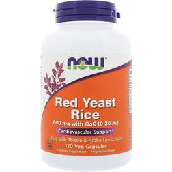 Now Foods Red Yeast Rice 120 Veg Capsules 120 pcs