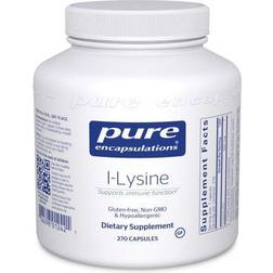 Pure Encapsulations L-Lysine 270 Capsules