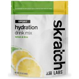 Skratch Labs Sport Hydration Drink Mix with Lemon & Lime 15.5 oz