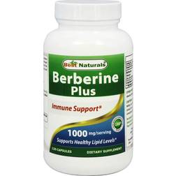 Best Naturals Best Naturals Berberine Plus 1000 mg. 120 Capsules 120 pcs