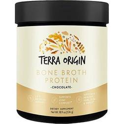 Terra Origin Bone Broth Protein Powder Chocolate 18.9 oz