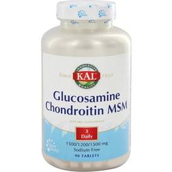 Kal Glucosamine Chondroitin And MSM 90 Tablets