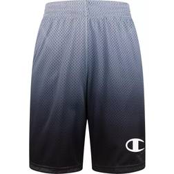 Champion Boy's Ombre Mesh Shorts - Concrete/Black