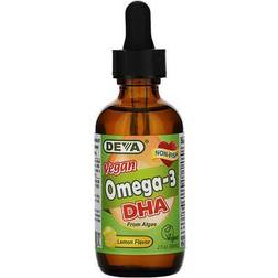 Deva Vegan Omega-3 DHA from Algae Lemon 2 fl oz