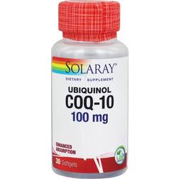 Solaray Ubiquinol CoQ-10 100 mg 30 Softgels