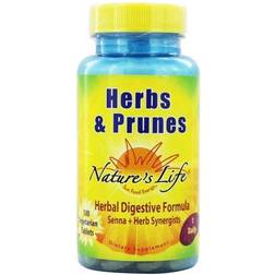 Nature's Life Herbs and Prunes 100 Tablets