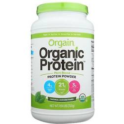 Orgain Organic Protein Plant Based Powder Natural Unsweetened 1.59 lbs