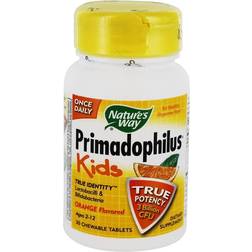 Natures Way Nature's Way Once Daily Primadophilus Kids Orange 3 Billion CFU 30 Chewable Tablets