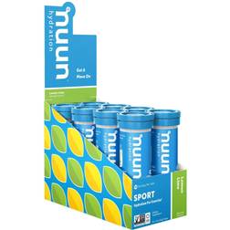 nuun Sport Electrolyte Drink Tablets Lemon Lime 8 Tubes (80 Servings)