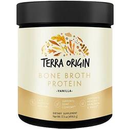 Terra Origin Bone Broth Protein Powder Vanilla 17.5 oz