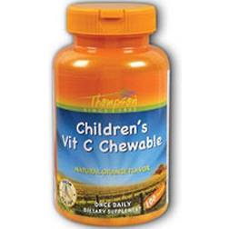 Thompson Children's Vitamin C Chewable Orange 100 Chewables