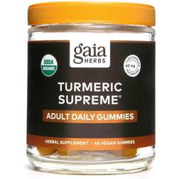 Gaia Herbs Turmeric Supreme Adult Daily Gummies 40 Gummies