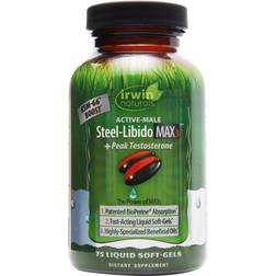 Irwin Naturals Steel-Libido Max3 Peak Testosterone 75 Liquid Softgels