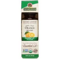 Nature's Answer 100% Pure Orange Organic Essential Oil 15 ml