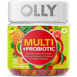 Olly Adult Multi Probiotic Gummy Supplement 70ct