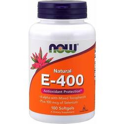 NOW Foods Natural E-400 100 Softgels 100 pcs