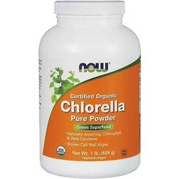 Now Foods Økologisk Chlorella Pulver