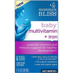 Mommy's Bliss Baby Multivitamin Iron 1 fl oz