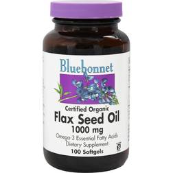 Bluebonnet Nutrition Flax Seed Oil 1000 mg 100 Softgels