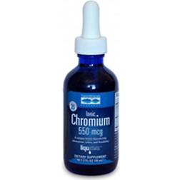 Trace Minerals Research Ionic Chromium Dietary Supplement 550 mcg 2 fl oz