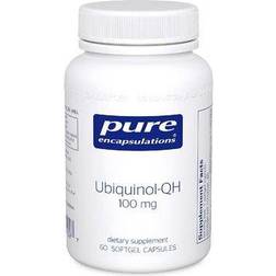 Pure Encapsulations Ubiquinol-QH 100 mg 60 Softgel Capsules