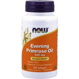 NOW EVENING PRIMROSE OIL 500 mg 100 stk 100 stk