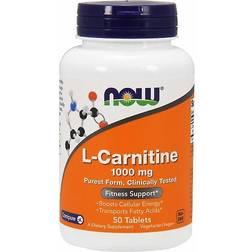 NOW L-Carnitin, 1000 mg - 50 tabletter