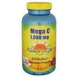 Nature's Life Mega C 1000 mg 250 Tablets