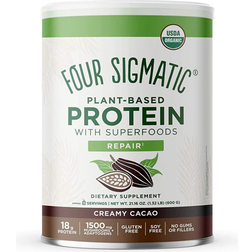 Four Sigmatic Organic Plant-Based Protein with Superfoods Creamy Cacao 21.16 oz