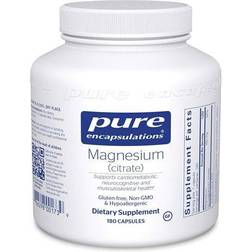 Pure Encapsulations Magnesium Citrate - 180 Capsules