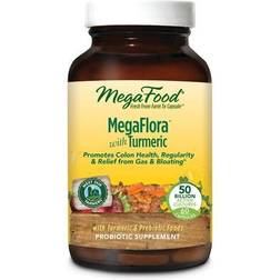 MegaFood MegaFlora with Turmeric 60 Capsules