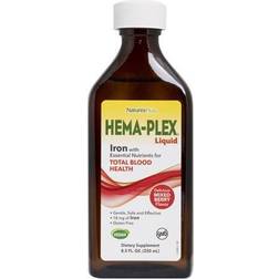 Nature's Plus HEMA-PLEX Liquid Iron Mixed Berry 8.5 fl oz