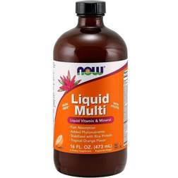 Now Foods Flydende Multi Tropisk Orange 473 ml