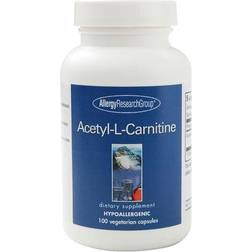 Allergy Research Group Acetyl-L-Carnitine 1000 mg 100 Vegetarian Capsules