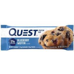 Quest Nutrition Protein Bar Blueberry Muffin 60g 12 stk